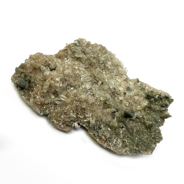 天然石  ガネーシュヒマール産  水晶 クラスター  クローライトINクォーツ  限定品　928の画像