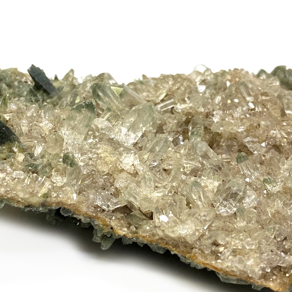 天然石  ガネーシュヒマール産  水晶 クラスター  クローライトINクォーツ  限定品　928の画像