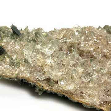 天然石  ガネーシュヒマール産  水晶 クラスター  クローライトINクォーツ  限定品　928の画像