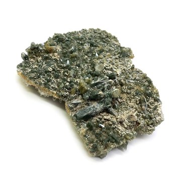 天然石  ガネーシュヒマール産  水晶 クラスター  クローライトINクォーツ  限定品　928の画像