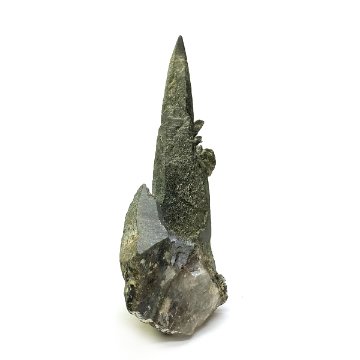 天然石  ガネーシュヒマール産  水晶 クラスター  クローライトINクォーツ  限定品　929の画像