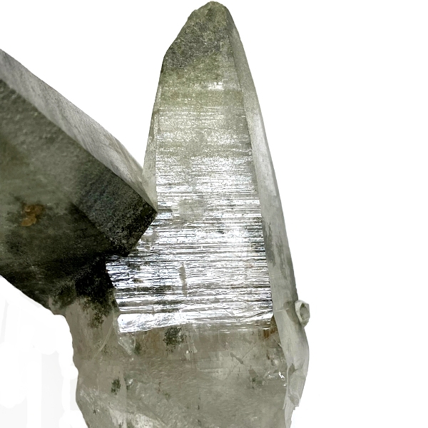 天然石  ガネーシュヒマール産 ヒマラヤ水晶 クラスター  クローライトINクォーツ  限定品 931の画像