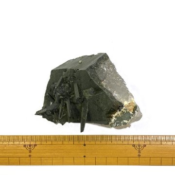 天然石  ガネーシュヒマール産 ヒマラヤ水晶 クラスター  クローライトINクォーツ  限定品 934の画像