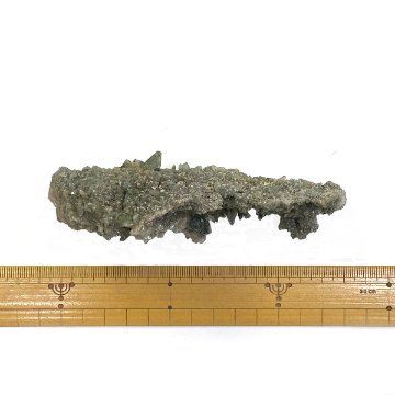 天然石  ガネーシュヒマール産 ヒマラヤ水晶 クラスター  クローライトINクォーツ  限定品 935の画像