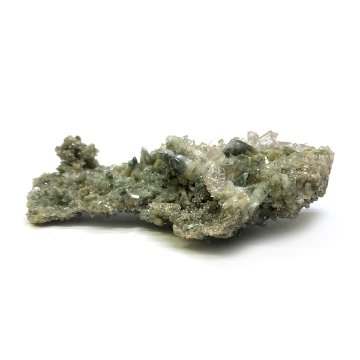 天然石  ガネーシュヒマール産 ヒマラヤ水晶 クラスター  クローライトINクォーツ  限定品 935の画像