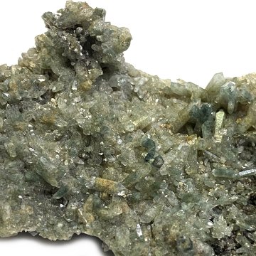 天然石  ガネーシュヒマール産 ヒマラヤ水晶 クラスター  クローライトINクォーツ  限定品 935の画像