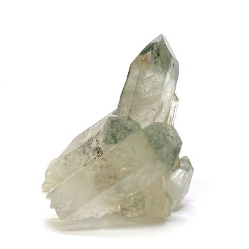 天然石  ガネーシュヒマール産 ヒマラヤ水晶 クラスター  クローライトINクォーツ  限定品 936の画像