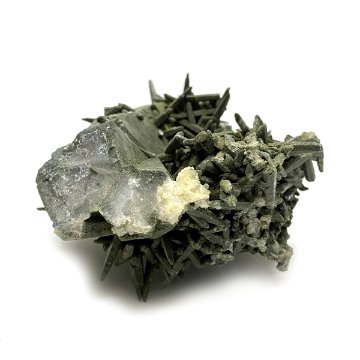 天然石  ガネーシュヒマール産 ヒマラヤ水晶 クラスター  クローライトINクォーツ  限定品 938画像