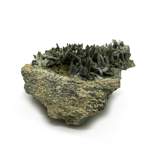 天然石  ガネーシュヒマール産 ヒマラヤ水晶 クラスター  クローライトINクォーツ  限定品 939画像