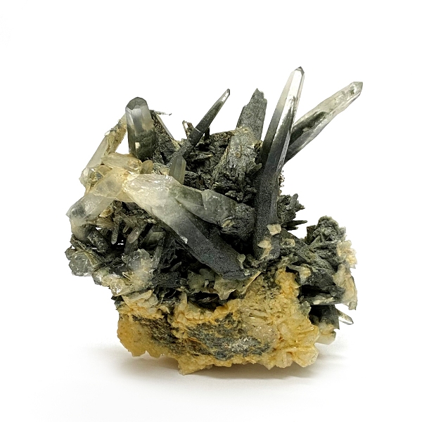 天然石  ガネーシュヒマール産 ヒマラヤ水晶 クラスター  クローライトINクォーツ  限定品 941画像