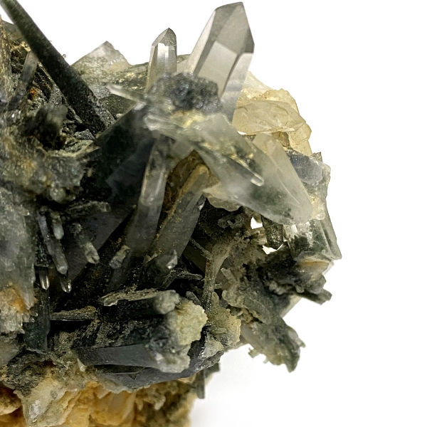 天然石  ガネーシュヒマール産 ヒマラヤ水晶 クラスター  クローライトINクォーツ  限定品 941画像