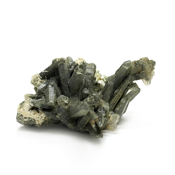 天然石  ガネーシュヒマール産 ヒマラヤ水晶 クラスター  クローライトINクォーツ  限定品 943の画像