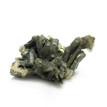 天然石  ガネーシュヒマール産 ヒマラヤ水晶 クラスター  クローライトINクォーツ  限定品 943の画像