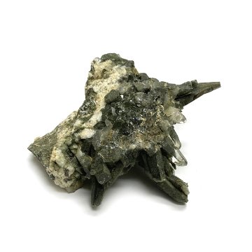 天然石  ガネーシュヒマール産 ヒマラヤ水晶 クラスター  クローライトINクォーツ  限定品 943の画像