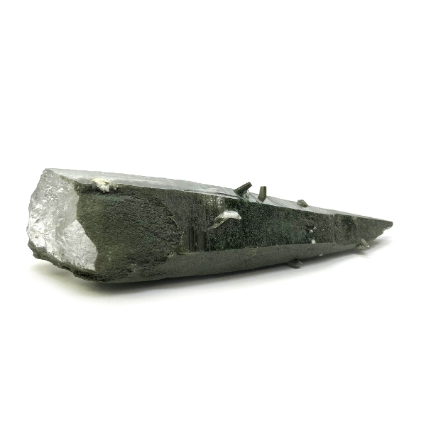 天然石  ガネーシュヒマール産 ヒマラヤ水晶 ポイント（クラスター）クローライトINクォーツ  限定品 944の画像