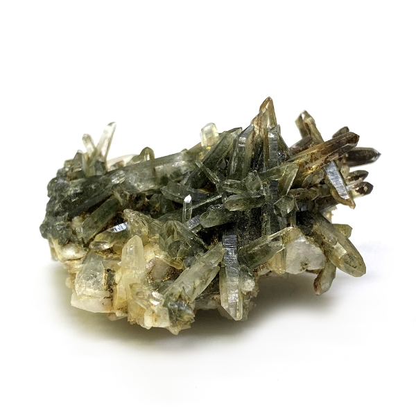 天然石  ガネーシュヒマール産 ヒマラヤ水晶 クラスター  クローライトINクォーツ  限定品 955画像