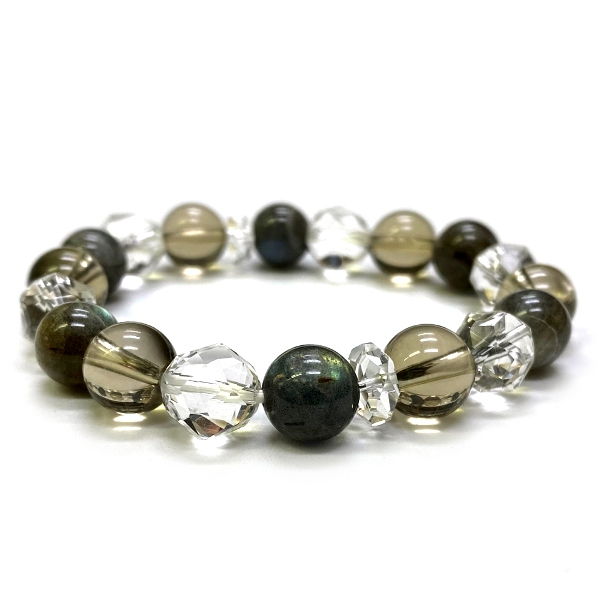 greenラブラドライト　ブレスレット（13）（112）（144）3本 楽天市場】ラブラドライトブレスレット 10mm 16.5〜17.5cm S〜L