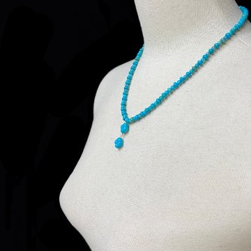 天然石 ターコイズ トルコ石 ネックレス（212）の画像