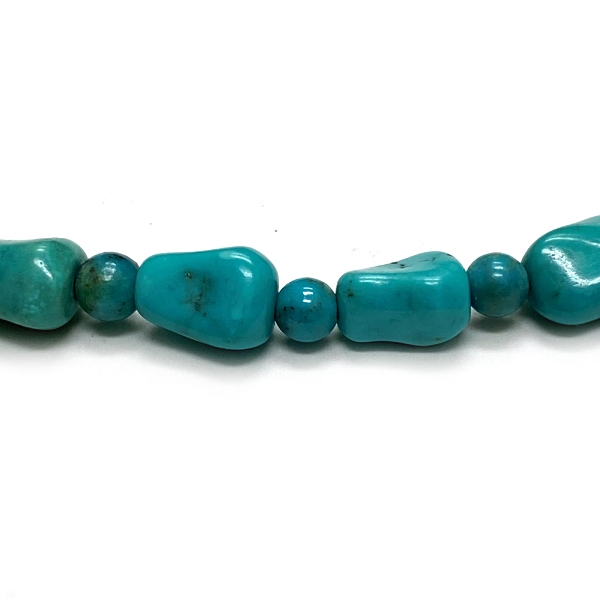 天然石 ターコイズ トルコ石 ネックレス（213）の画像