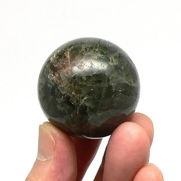 天然石  ガーデン水晶 丸玉　(1202)画像