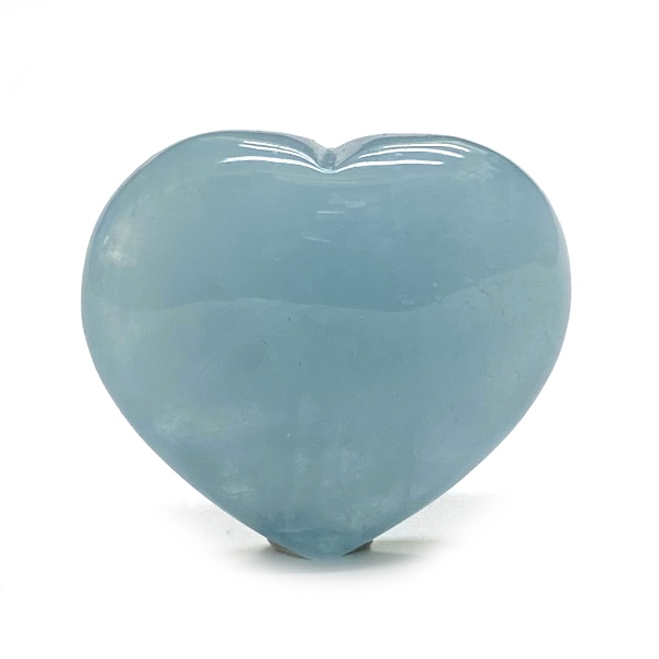天然石  アクアマリン  ルース 裸石 ハート型  (2101)　3月 誕生石 の画像