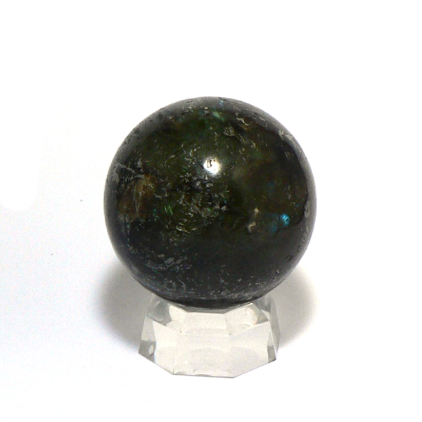 天然石 ラブラドライトの丸玉（6.5cm）2001画像