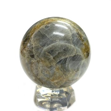 天然石 ラブラドライト 丸玉（2002）7.5cm画像
