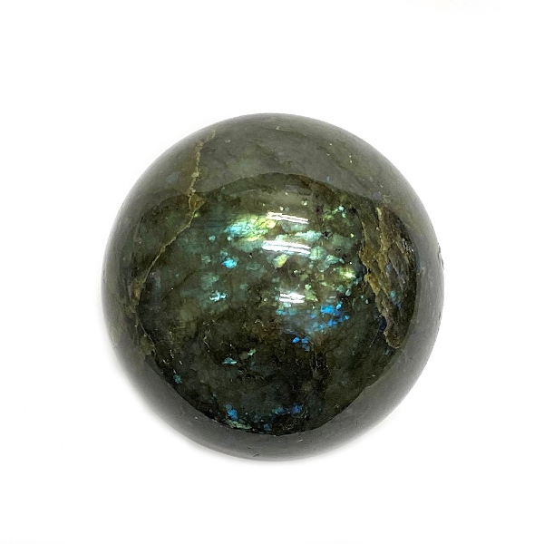 天然石 ラブラドライト  丸玉 7.5cm（2003）画像