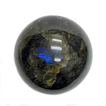 天然石 ラブラドライト　丸玉  9cm（2004）の画像