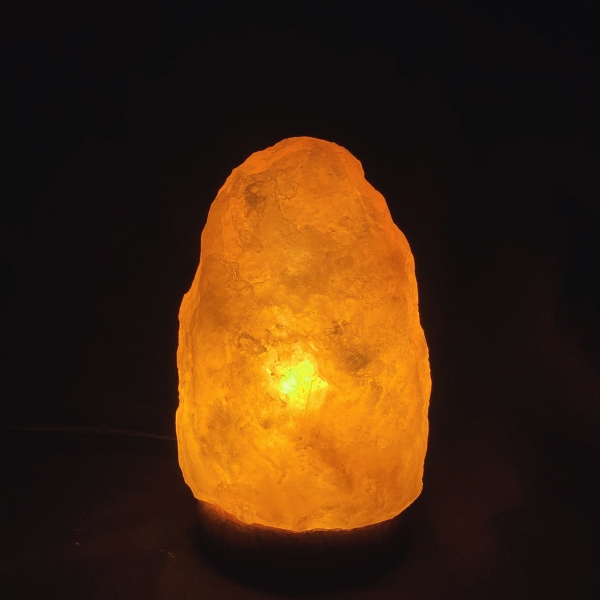 ヒマラヤ岩塩ランプ　洗浄済（100）ピンク岩塩ランプ　ソルトランプ  (限定1)画像