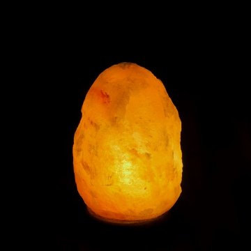 ヒマラヤ岩塩ランプ　洗浄済（101）ピンク岩塩ランプ　ソルトランプ  (限定1)の画像