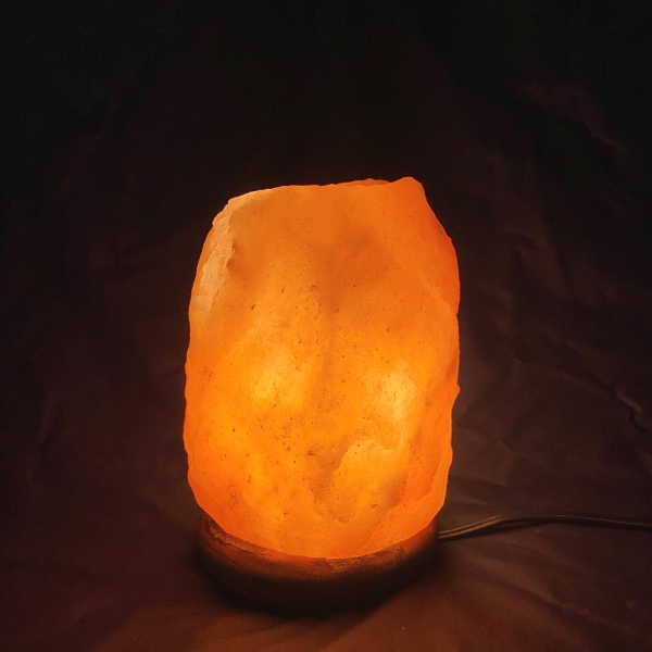 ヒマラヤ岩塩ランプ　洗浄済（103）ピンク岩塩ランプ　ソルトランプ  (限定1)画像