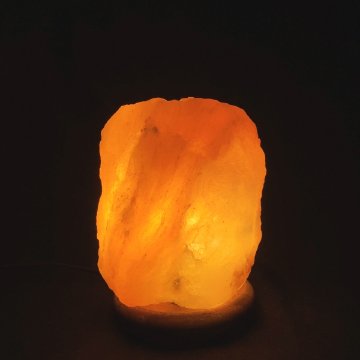ヒマラヤ岩塩ランプ　洗浄済（103）ピンク岩塩ランプ　ソルトランプ  (限定1)画像