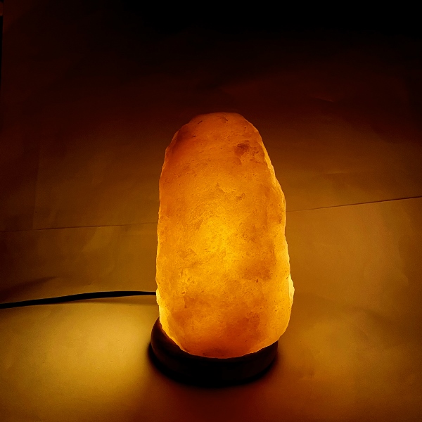 ヒマラヤ岩塩ランプ　洗浄済（105）ピンク岩塩ランプ　ソルトランプ  (限定1)画像