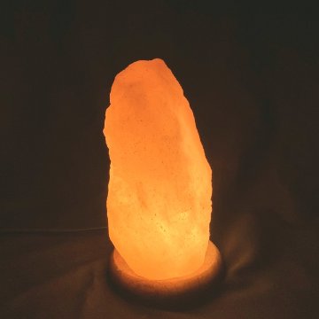 ヒマラヤ岩塩ランプ　洗浄済（106）ピンク岩塩ランプ　ソルトランプ  (限定1)の画像