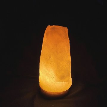 ヒマラヤ岩塩ランプ　洗浄済（108）ピンク岩塩ランプ　ソルトランプ  (限定1)画像