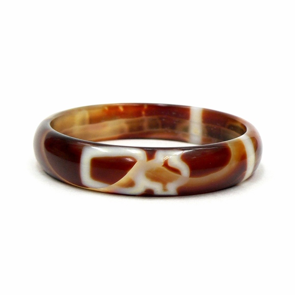 天然石 宝瓶天珠 バングル (18cm) 1602の画像