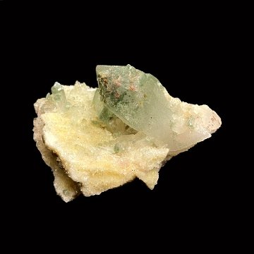 天然石  ヒマラヤ水晶　クラスター クローライトINクォーツ 原石（993）水晶原石の画像