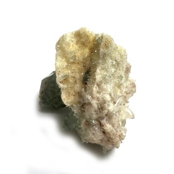 天然石  ヒマラヤ水晶　クラスター クローライトINクォーツ 原石（993）水晶原石の画像