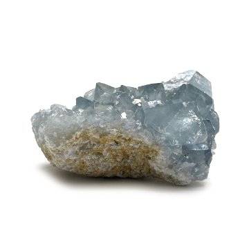 おまけ付き☆天然石 セレスタイト 天青石 原石 クラスター (292) 鉱物 鉱石 標本 置物 の画像