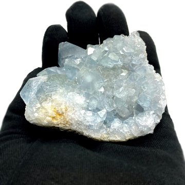 おまけ付き☆天然石 セレスタイト 天青石 原石 クラスター (292) 鉱物 鉱石 標本 置物 の画像