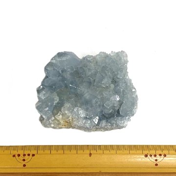 おまけ付き☆天然石 セレスタイト 天青石 原石 クラスター (292) 鉱物 鉱石 標本 置物 の画像
