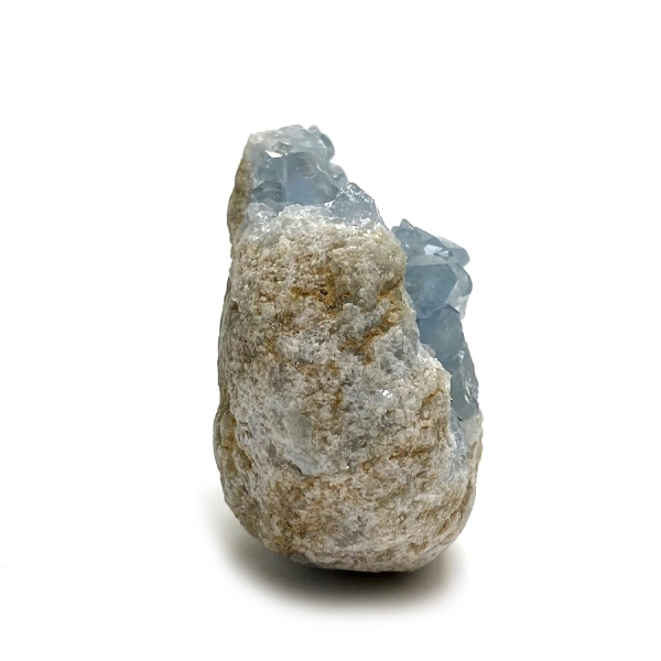 天然石 セレスタイト 天青石 原石 クラスター (297) 鉱物 鉱石 標本 置物 画像