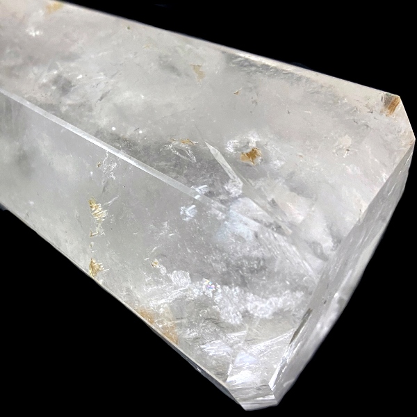 天然石 ヒマラヤ水晶 クリスタル レインボー入り 六角柱（2304）BIG 