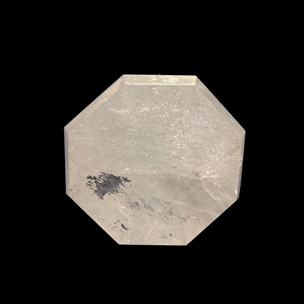 天然石  ヒマラヤ水晶　クリスタル レインボー入り 八角柱（2306）BIGサイズ ポイント画像