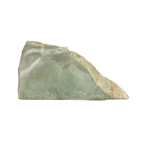 天然石 糸魚川翡翠 スライス原石 (1324) ジェイダイト 国産鉱物