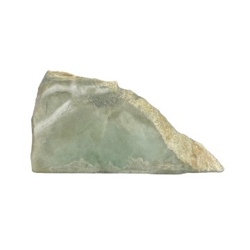 天然石 糸魚川翡翠 スライス原石 (1324) ジェイダイト 国産鉱物