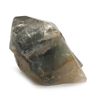 天然石  ガネーシュヒマール産 レインボー入り ヒマラヤ水晶 クラスター  クローライトINクォーツ（961）限定品 画像