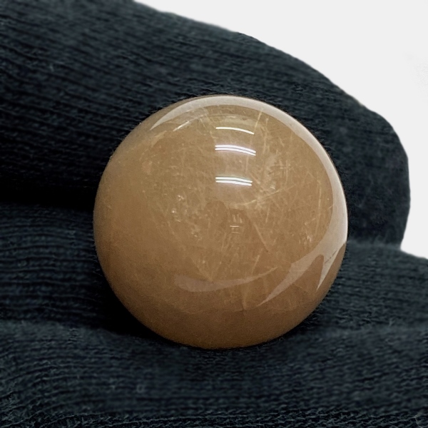 天然石  レッドルチルクォーツ 丸玉 2.4cm（2406）画像