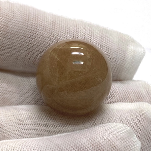 天然石  レッドルチルクォーツ 丸玉 2.4cm（2406）画像